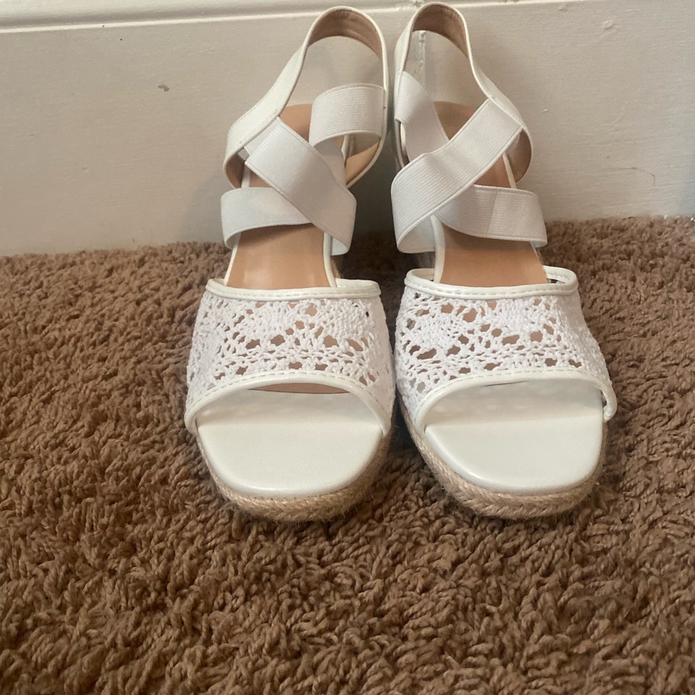 Charming White Sandals